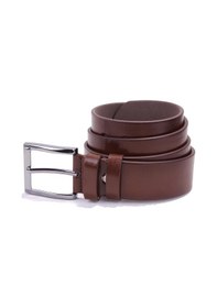 Resim Dagoster DMK26-456 Taba 4.5 CM Suni Deri Erkek Kemer Taba 
