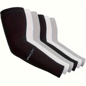 Resim 6 Çift Unisex Soğutma Kol Kılıfı - Nylon Karışımı Sıkıştırma Kol Kılıfları, Açık Hava Sporları, Golf, Bisiklet, Balıkçılık, Yürüyüş, Güneş Koruma ve İzolasyon için 