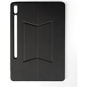 Resim Galaxy Tab S10 Plus Zore Border Keyboard Bluetooh Bağlantılı Standlı Klavyeli Tablet Kılıfı Klavyeli Kılıf 