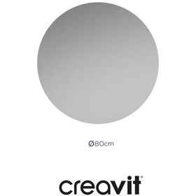 Resim Creavit D20 80 Cm Yuvarlak Ayna Cam 
