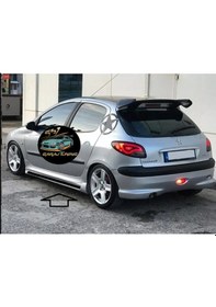 Resim Peugeot 206 Rieger Marşpiyel Sağ Sol Takım Fiberglass Boyasız 