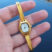 Resim Hanyang Altın Beyaz Yeni Moda Bileklik Izle Kadınlar Lüks Marka Paslanmaz Çelik Bilezik Saatler Bayanlar Kuvars Elbise Saatler Reloj Mujer Hediyeler (Yurt Dışından) 