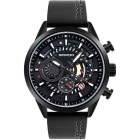 Resim Sones Skmeı 9361 Çelik Kayışlı Dokulu Kadranlı Saat İş Dünyası İçin Günlük Kare Kuvars Saat, Stil: Siyah Altın Kasa, Siyah Kadran 