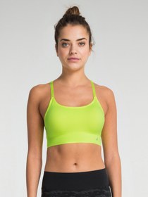 Resim Bluff Ayarlanabilir Askılı Kaplı Sporcu Sütyeni Neon Sarı - Neon Sarı / XS 