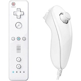 Resim comse Nintendo Wii Remote + Nunchuck Controller Motion Plus Özellikli 