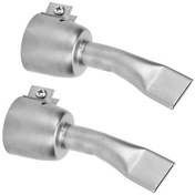 Resim Moveevo Stanyum Çelik Isı Makinesi Uç Parçası - Pp/pvc Plastik Levha Kaynağı İçin Küçük Üçgen Uç 2 Adet 