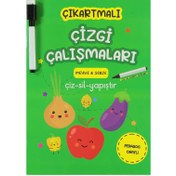 Resim Civil Books Çizgi Alıştırmaları Meyveler 