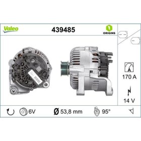 Resim Valeo Alternator Sarj Dınamosu 12v 170a Bmw M47 M57 E60 E63 E64 E65 