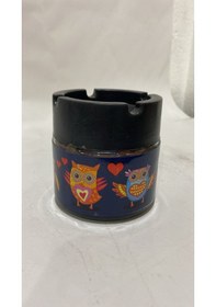 Resim Leva Küllük Kokusuz Cam Baykuş Desenli 