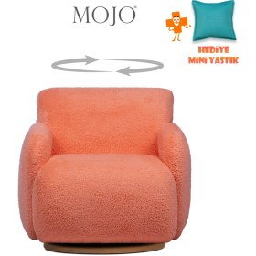 Resim Mojo Mango Twist Dönen Ayaklı Çocuk Koltuğu Mercan 