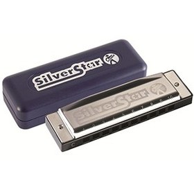 Resim Hohner M5040367 Silver Star Box Small Re Majör Mızıka 