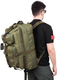 Resim KORDAK Outdoor Taktik 65 Lt Askeri Sırt Çantası Dağcı Kamp Trekking Çöl Kamuflaj, ASKkrdk65CANTA 