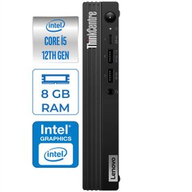 Resim Lenovo Thinkcentre M70Q Gen 3 Intel i5 12400T 8GB 2TB SSD Windows 11 Pro Mini Masaüstübilgisayar 70Q11T3002XTX04 