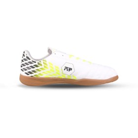 Resim M.P. Erkek Bağcıklı Beyaz Futsal Ayakkabısı 