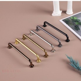 Resim Liva Saten 96 Mm Modern Lüks Metal Kulp Modelleri Mutfak Dolap Çekmece Mobilya Kulbu Saten 