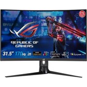 Resim Asus ROG Strix XG32VC 31.5" 170Hz 1ms (HDMI+Display+Type-C) FreeSync QHD Curved LED Monitör 