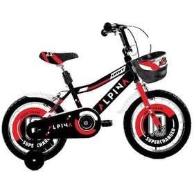Resim Ümit 1647 Alpına-m-bmx-v Erkek Çocuk Bisikleti 16 Jant Siyah Kırmızı Çok Renkli 