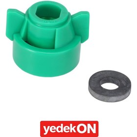 Resim AGCO Oval Yeşil Hızlı Bağlantı Kapağı - Massey Ferguson / Fendt / Valtra | ACP0484590 