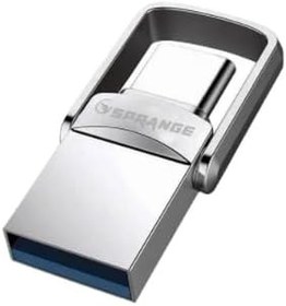 Resim 2'si 1 Arada USB 3.2 Type-C Ve USB 64GB Metal Flash Disk 