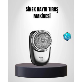 Resim Zenvia Şarjlı Mini Tıraş Makinesi - Hassas Ciltlere Uygun, Su Ile Yıkanabilir, Kompakt Tasar 