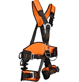 Resim Selçuklu Plus Eksed P-117 Düşüş Durdurma Ve Konumlandırma Kemeri Bel Bacak Destekli Emniyet Kemeri L-xl 