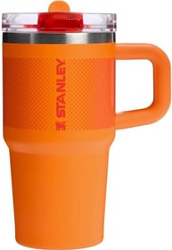 Resim Stanley The Quencher Protour Flip Straw Termos 0,60 L Pipetli Termos 10-12484-099 Turuncu 