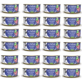 Resim Schesir Ton Ve Sığır Tam Ve Dengeli Kedi Konserve Jöleli 140 Gr. X 24 Adet 