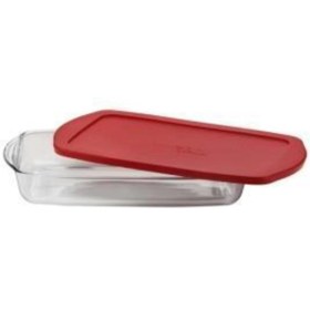 Resim Feyza Design Kare Borcam, Silikon Kapaklı, 3850CC, Dayanıklı ve Şık Tasarım 