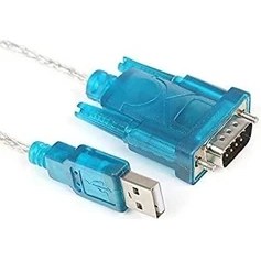 Resim USB RS232 Çevirici Kablolu USB Com Çevirici USB 9 Pin Çevirici 