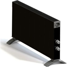 Resim Siyah Luxell Hc-2947 Konvektör Isıtıcı 2500 Watt Ayarlanabilir Termostat ile Enerji Tasarrufu 
