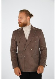 Resim Brango 30152 Erkek Blazer Ceket Vizon 