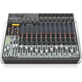 Resim Aesco Xenyx QX2222USB Premium 22 Giriş 2/2 Veri Yolu Mikser, Xenyx Mic Preamps ve Kompresörlü, Klark Teknik Multi-Fx Işlemci, Kablosuz Seçenek ve Usb/audio Arayüzü 