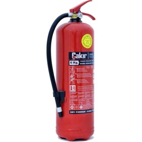 Resim 6 kg Yangın Söndürücü Yangın Söndürme Tüpü - Çakır 