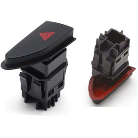 Resim Taycarex Renault Clio IV - Captur Dörtlü Sinyal Flaşör Anahtarı 