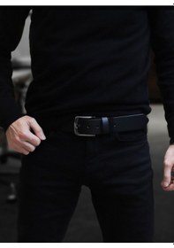Resim Meriç Ticaret %100 Hakiki Deri Erkek Kemeri Kopmaz Bozulma Yapmaz Altın 