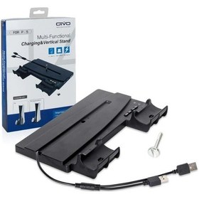 Resim Oivo Ps5 Şarj Standı Ve Dikey Tutucu 