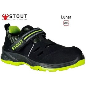 Resim Stout İş Ayakkabısı Kompozit Burunlu Lunar S1p - 41 Siyah 