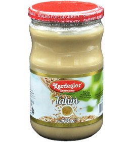 Resim Kardeşler %100 Susamdan Tahin Cam Kavanoz 2 x 600 G 