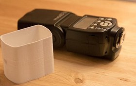 Resim Flaş İçin Difüzör (Yongnuo Yn560-Iii) Plastik Aparat 