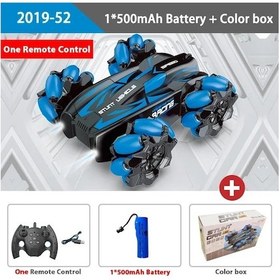 Resim Wltoys F1 Drift Rc Araba Led Işıkları Ile Müzik 2.4g Eldiven Hareket Radyo 201952-one Remote-1b 201952-one Remote-1b 