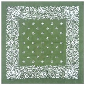 Resim Klasik tarzda %100 Pamuklu Baskılı Bandana Başbağı - Dokuma Kare Havlu, Hafif, Çiçekli Çizgili Desen, Makinede Yıkanabilir, Hip Hop Dansı, Motosiklet Sürme, Açık Hava Aktiviteleri İçin Çok Amaçlı - Cinsiyet Farkı Gözetmeksizin (1 adet) 