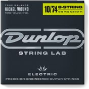 Resim Jim Dunlop DEN1074 Nickel 8 Telli Elektro Gitar Teli (10-74) 