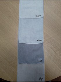 Resim As Perde Keten Tül Perde Kırışmaz Keten Tül Perde 