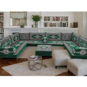 Resim ademircan saraylı şark köşesi 70*190*10 cm kalınlık (süngerli) 