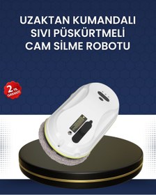Resim UCUZTEKNO Çift Diskli Güvenli Otomatik Cam Silme Robotu 