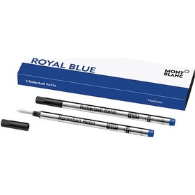 Resim Montblanc 2 Roller Kalem Refill Medium Royal Blue 128233 