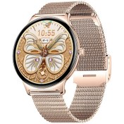 Resim Haino Teko Watch Ultra 5 Amoled Ekran Super Slim Tasarım Waterproof 3 Kordonlu Akıllı Saat Gold Rose 