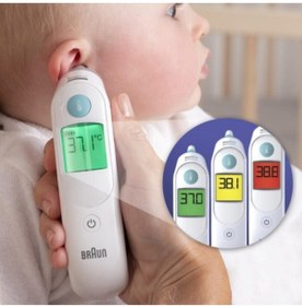 Resim Braun kulaktan ateş ölçer irt 6520 thermoscan 