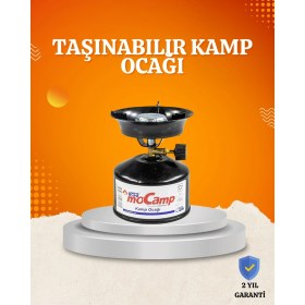 Resim Tgzm Outdoor Kamp Ocağı Seti Çakmak Gazlı Taşınabilir - TG0012-2RGMY9 