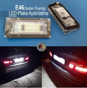 Resim vagparts E46 Led Plaka Aydınlatma - E46 Plaka Lamba 